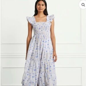 Blue Botanical Ellie Dress